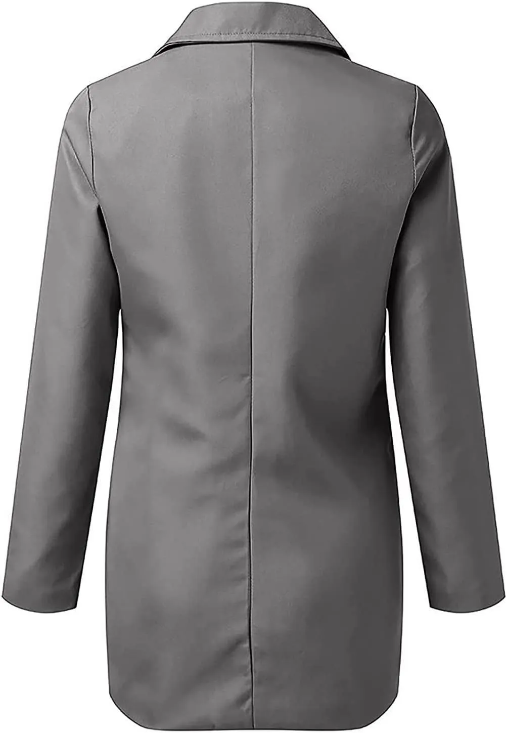 Womens Blazers Dressy Casual 2024 Spring Summer Work Office Jackets Long Sleeve Lapel Open Front Blazer with Pockets
