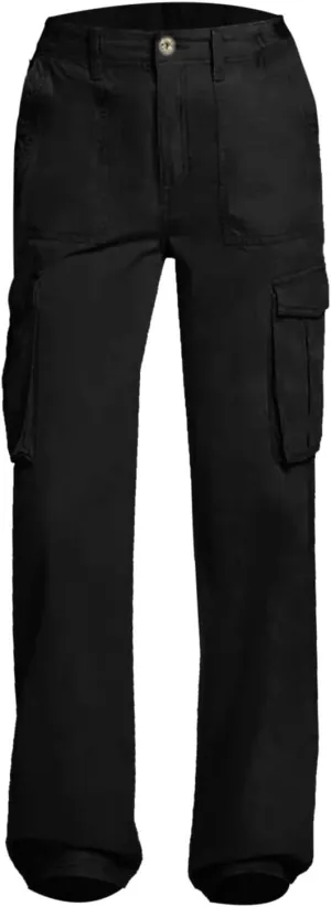 Women's Fleece Lined Pants Winter high Business Slacks with Pockets Flare Leggings Flare Leggings