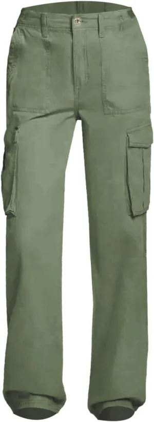 Women's Fleece Lined Pants Winter high Business Slacks with Pockets Flare Leggings Flare Leggings