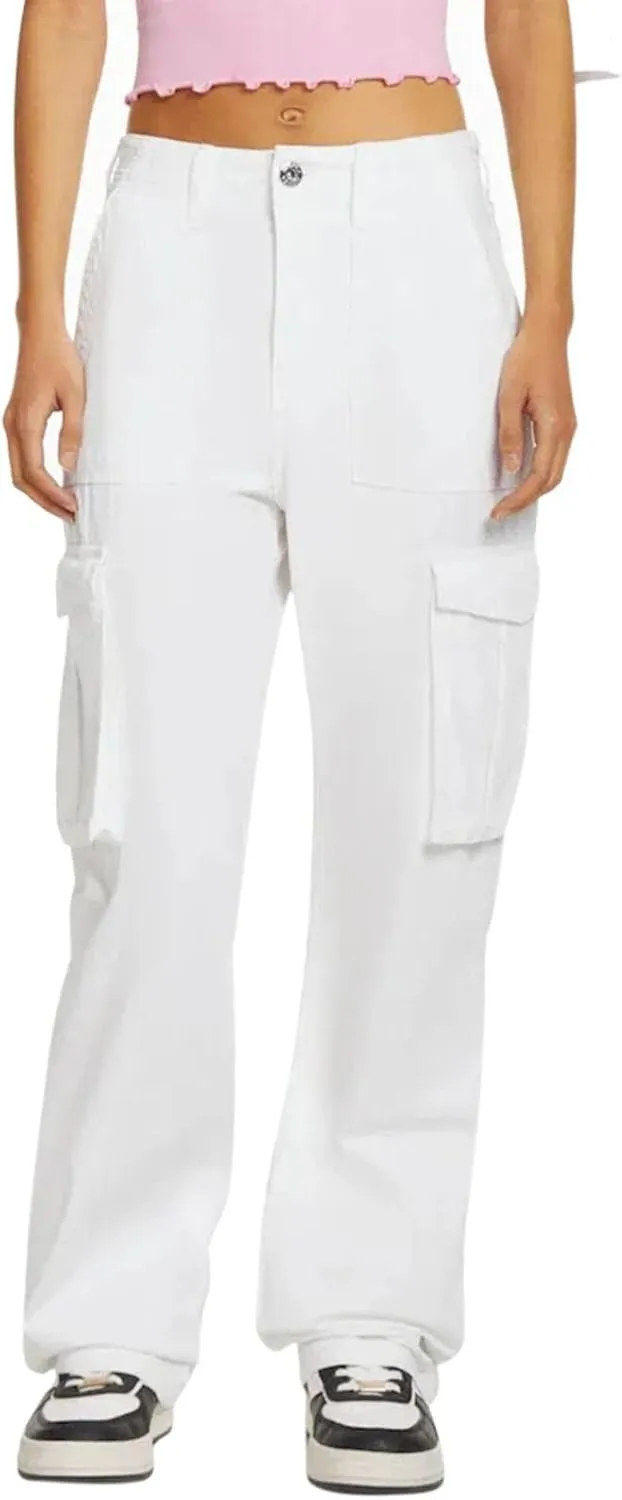 Women's Fleece Lined Pants Winter high Business Slacks with Pockets Flare Leggings Flare Leggings