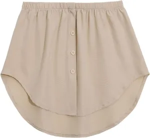 Womens New Versatile Shirts Hem Mini Skirts Fashion Layering Waist Bottom Extender Underwear A-line Skirt Butt Curtain