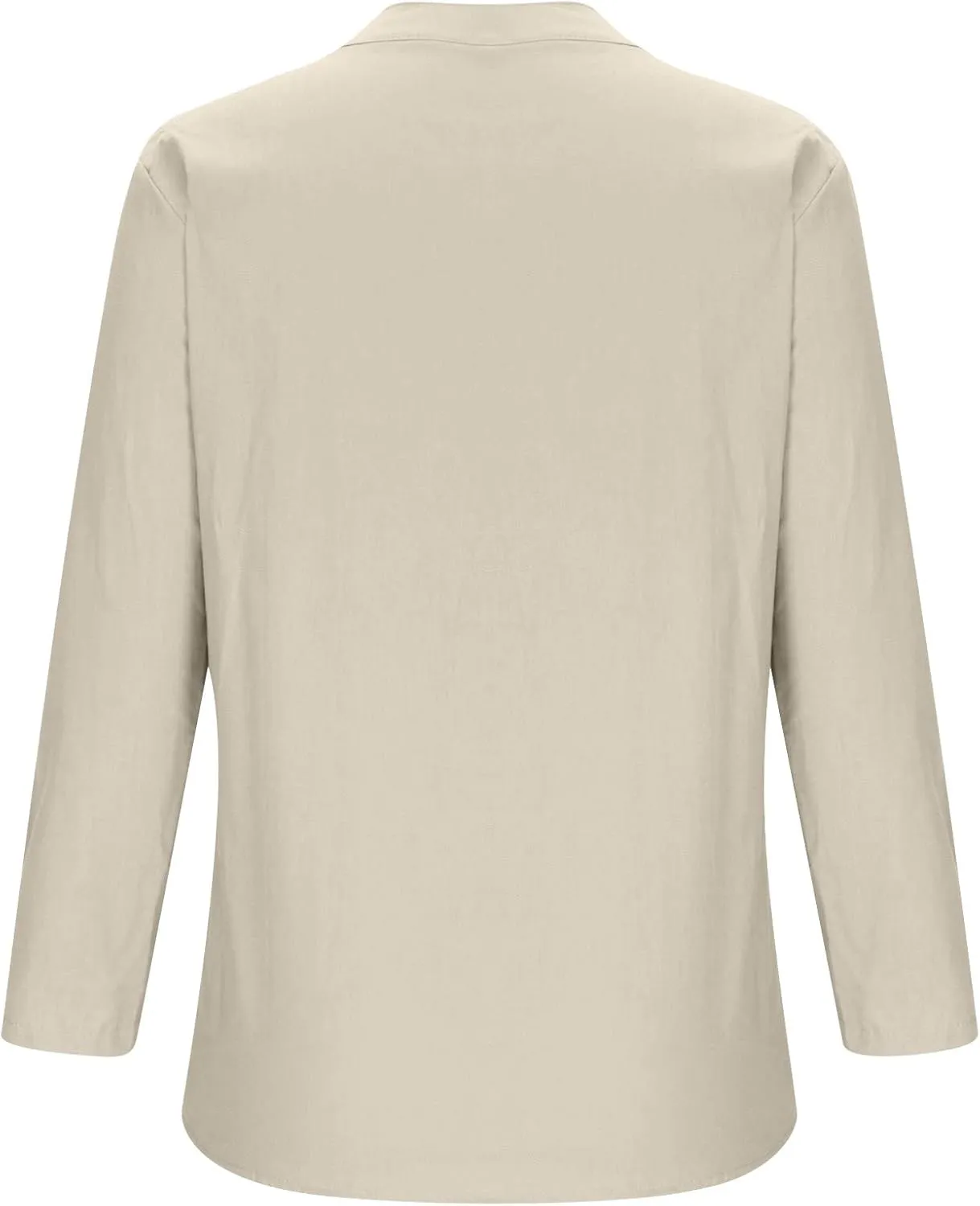 Women's Plus Size Cotton Linen Dress Tops Button Up Shirts Dress Casual Fall Blouse to Wear with Leggings
