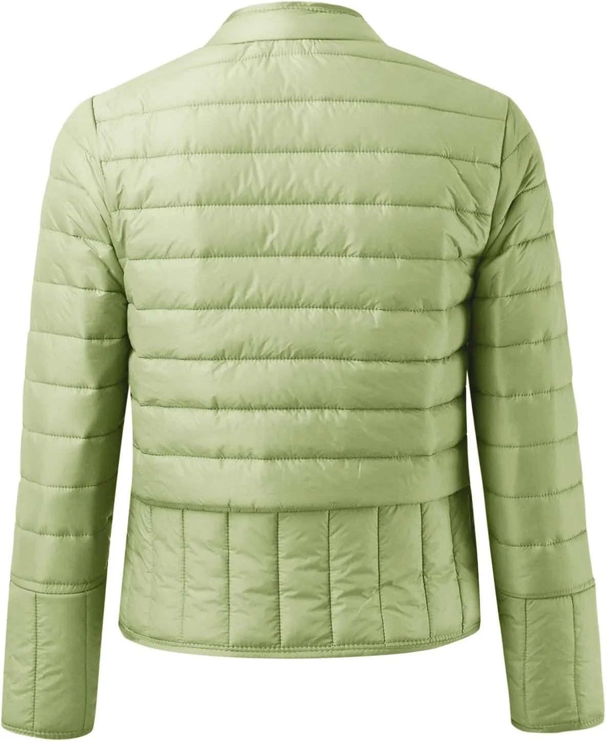 Womens Puffer Jacket Lightweight Quilted Jackets Pockets 2024 Winter Fleece Coat Warm Petite Plus Size Cotton Jacket