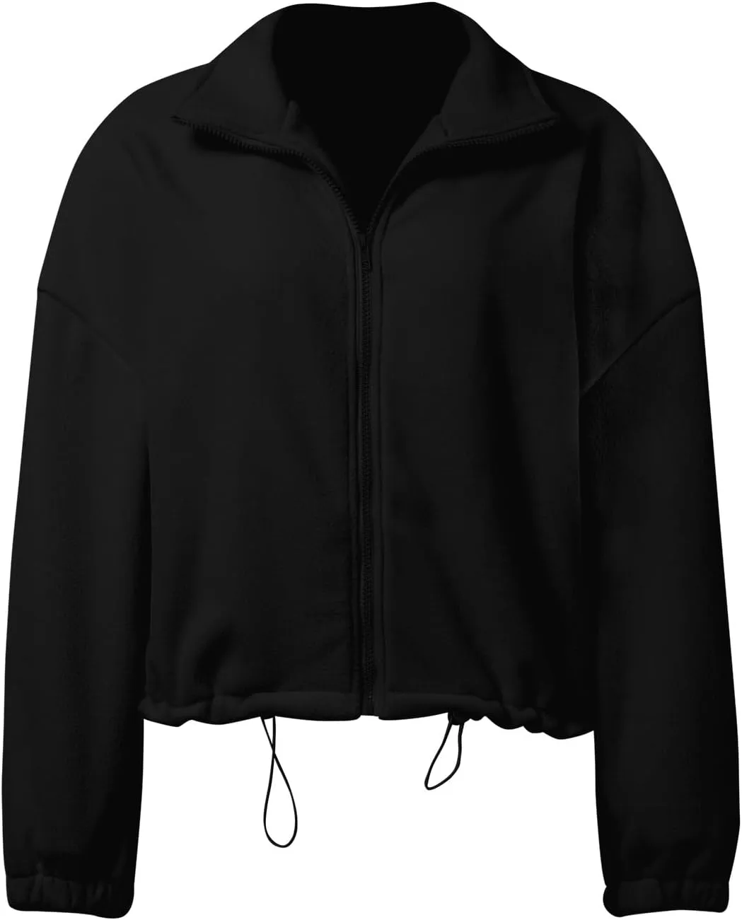 Womens Zip Up Hoodies Long Sleeve Crop Oversized Sweatshirts Sherpa Fall Outfits Fashion Clothes 2025