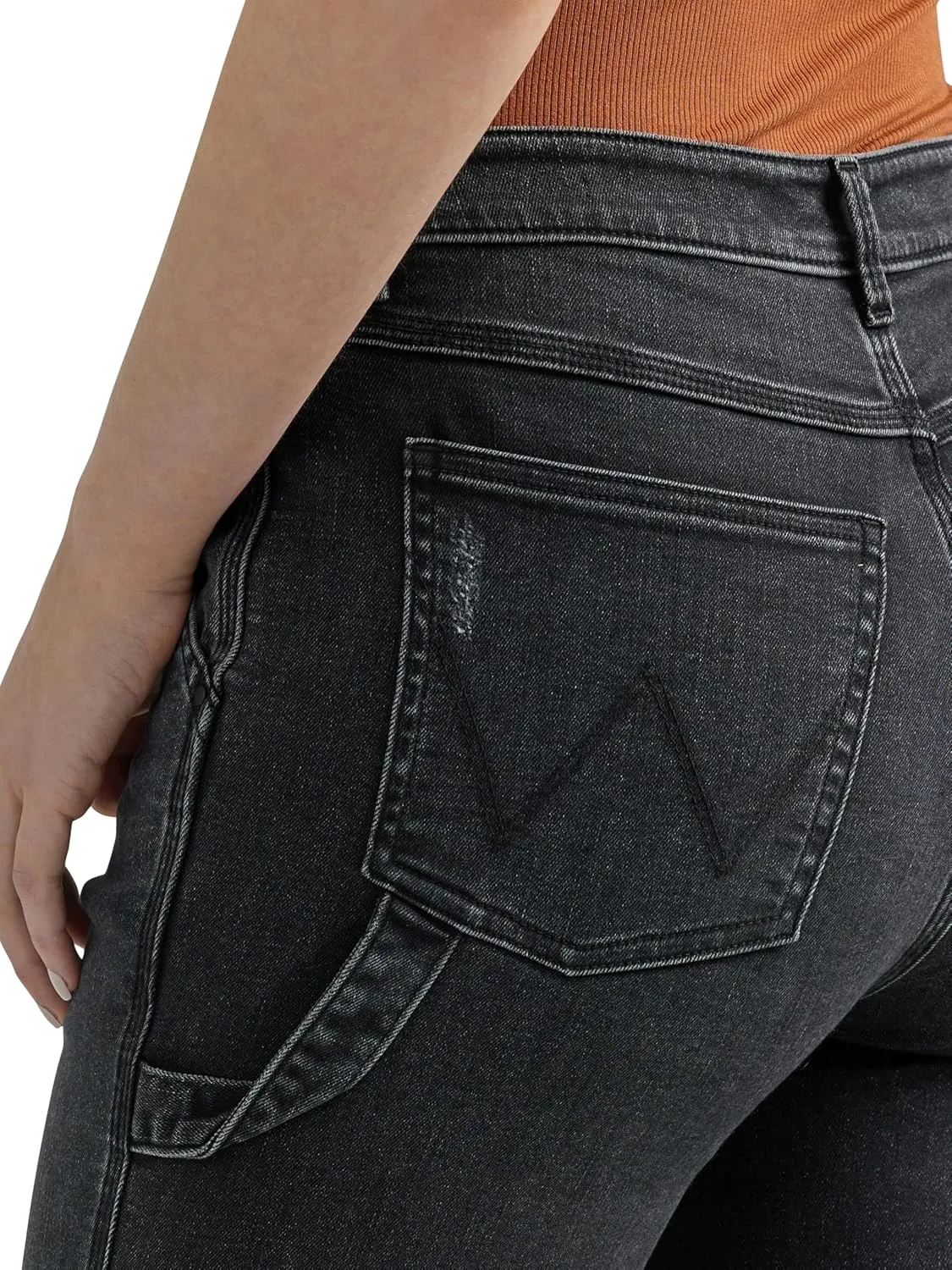 Wrangler Women's High Rise True Straight Leg Carpenter Jean