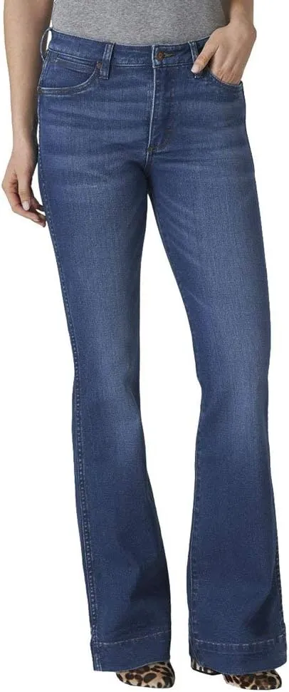 Wrangler Women's Retro Premium Five Pocket Trouser Jean