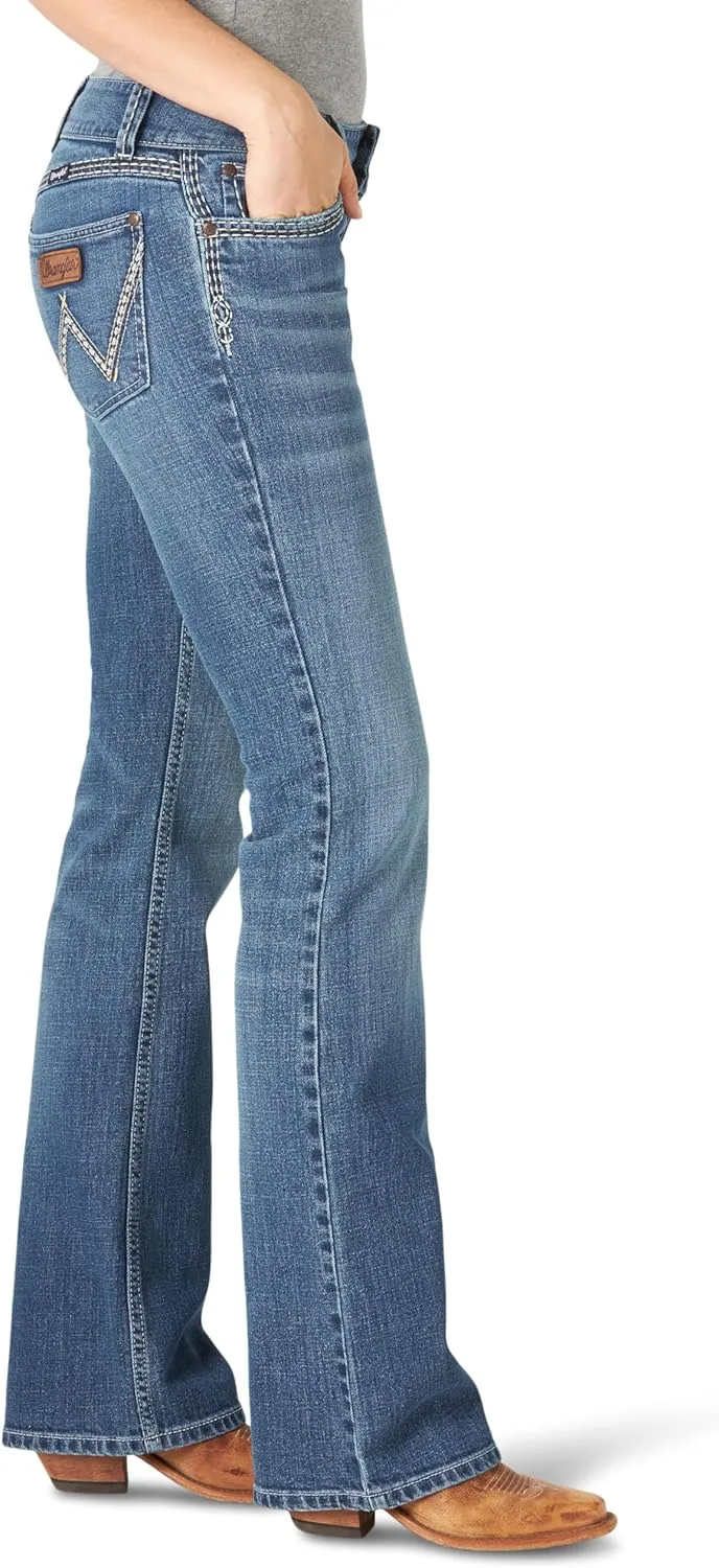Wrangler Women's Retro Sadie Low Rise Bootcut Jeans