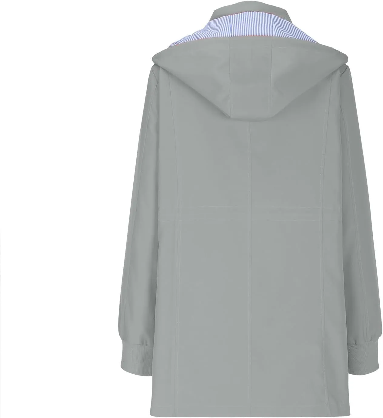 yardsong Rain Jacket for Women Waterproof Climbing Outdoor Hiking Hooded Windbreaker Lightweight Casual Trench Coats